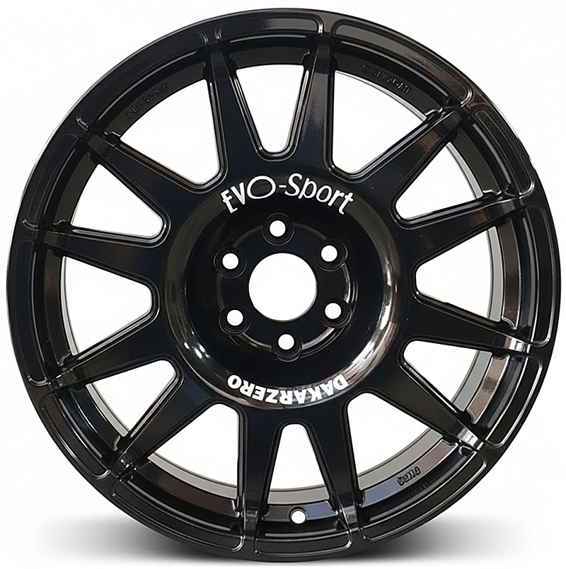 ล้อแม็ก ล้อแม็ก Evo Cross ขอบ18นิ้ว กว้าง9นิ้ว 6รู114.3 Offest20 สีดำเงา