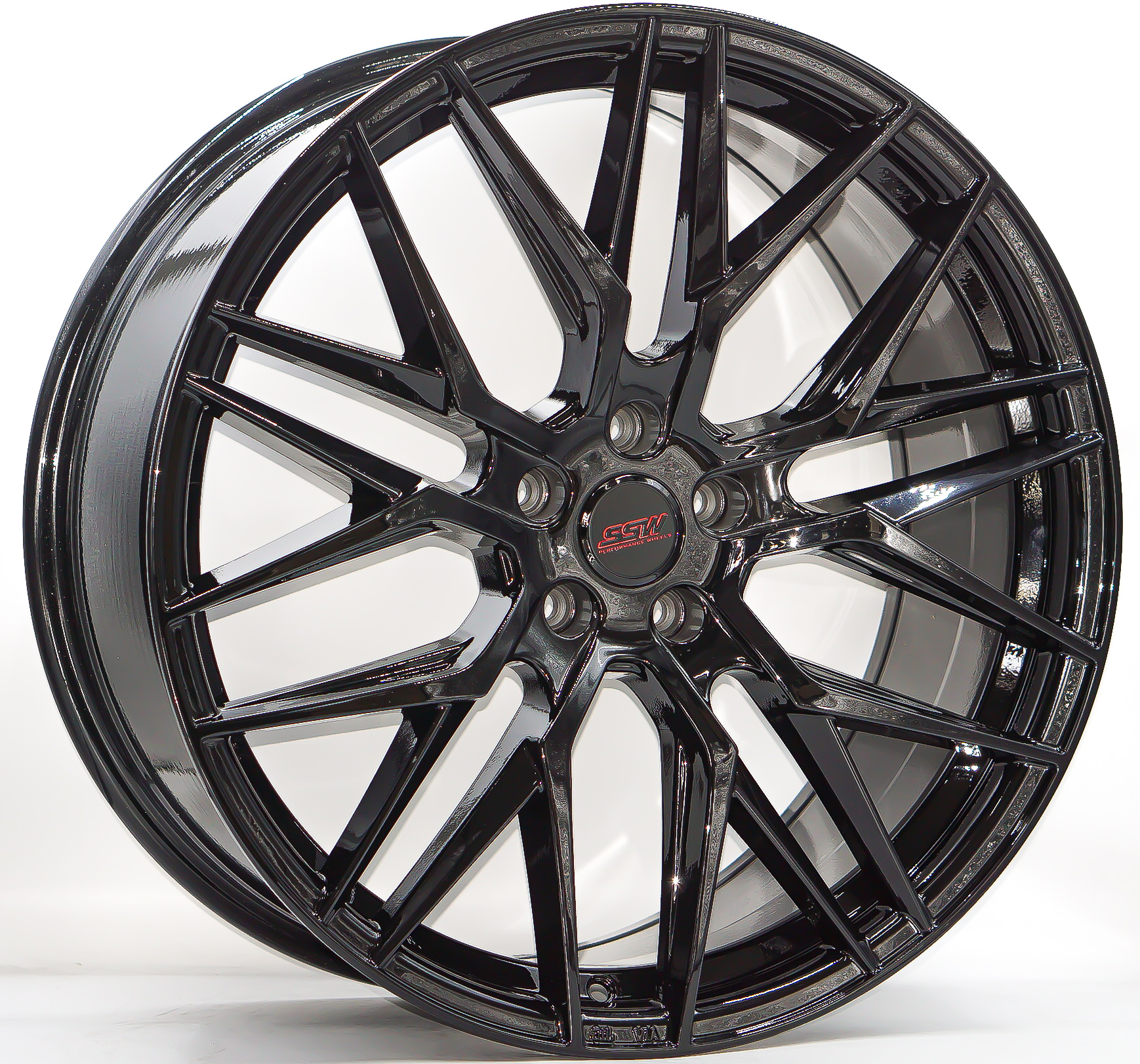 ล้อแม็ก ล้อแม็กใหม่ SSW S348 ขอบ20นิ้ว กว้าง8.5นิ้ว 5รู108 Offset40 สีดำแวว