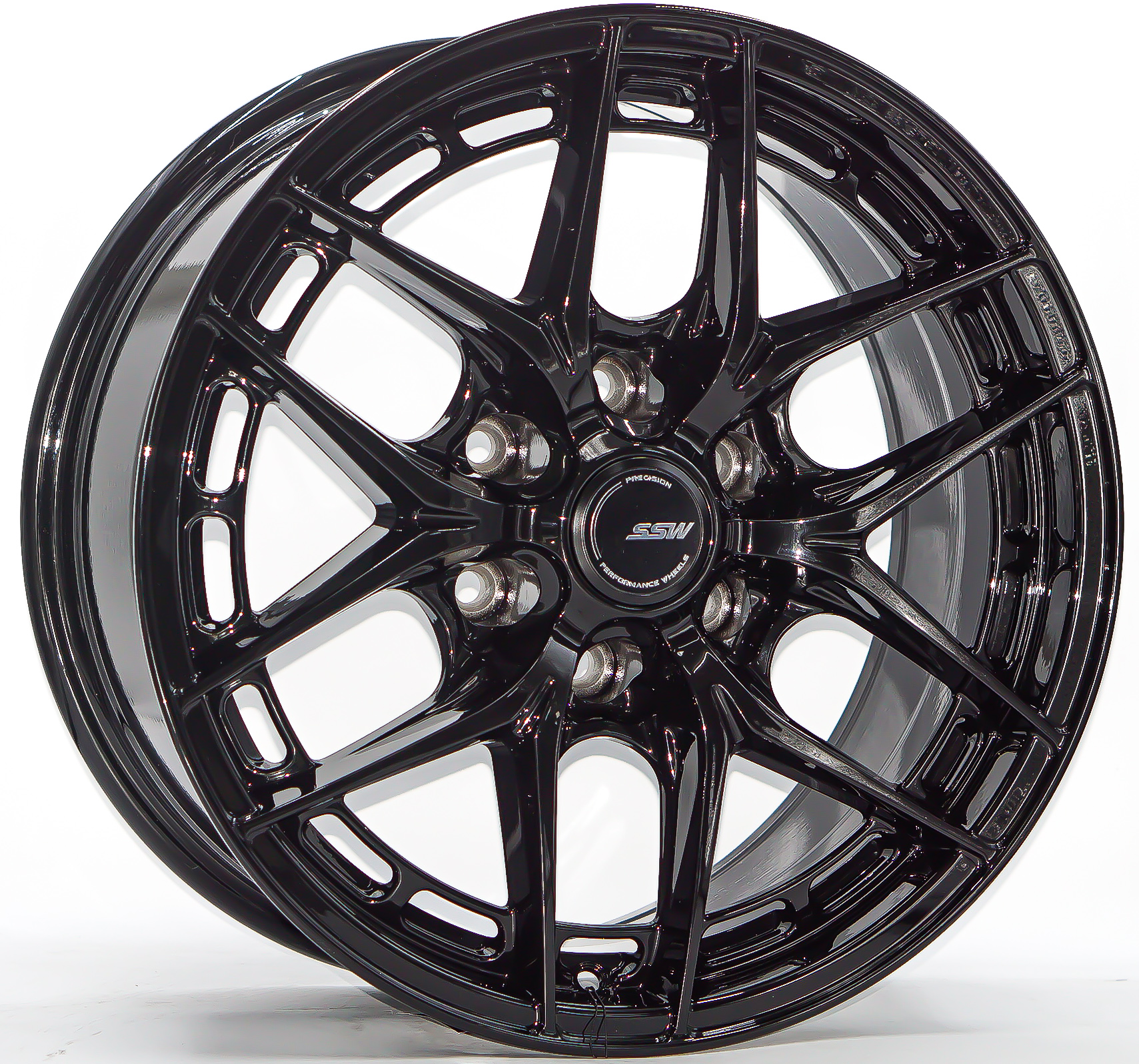 ล้อแม็ก ล้อแม็ก SSW S437 ขอบ 17 กว้าง 8นิ้ว 6รู130 Offset25 สีดำเงา