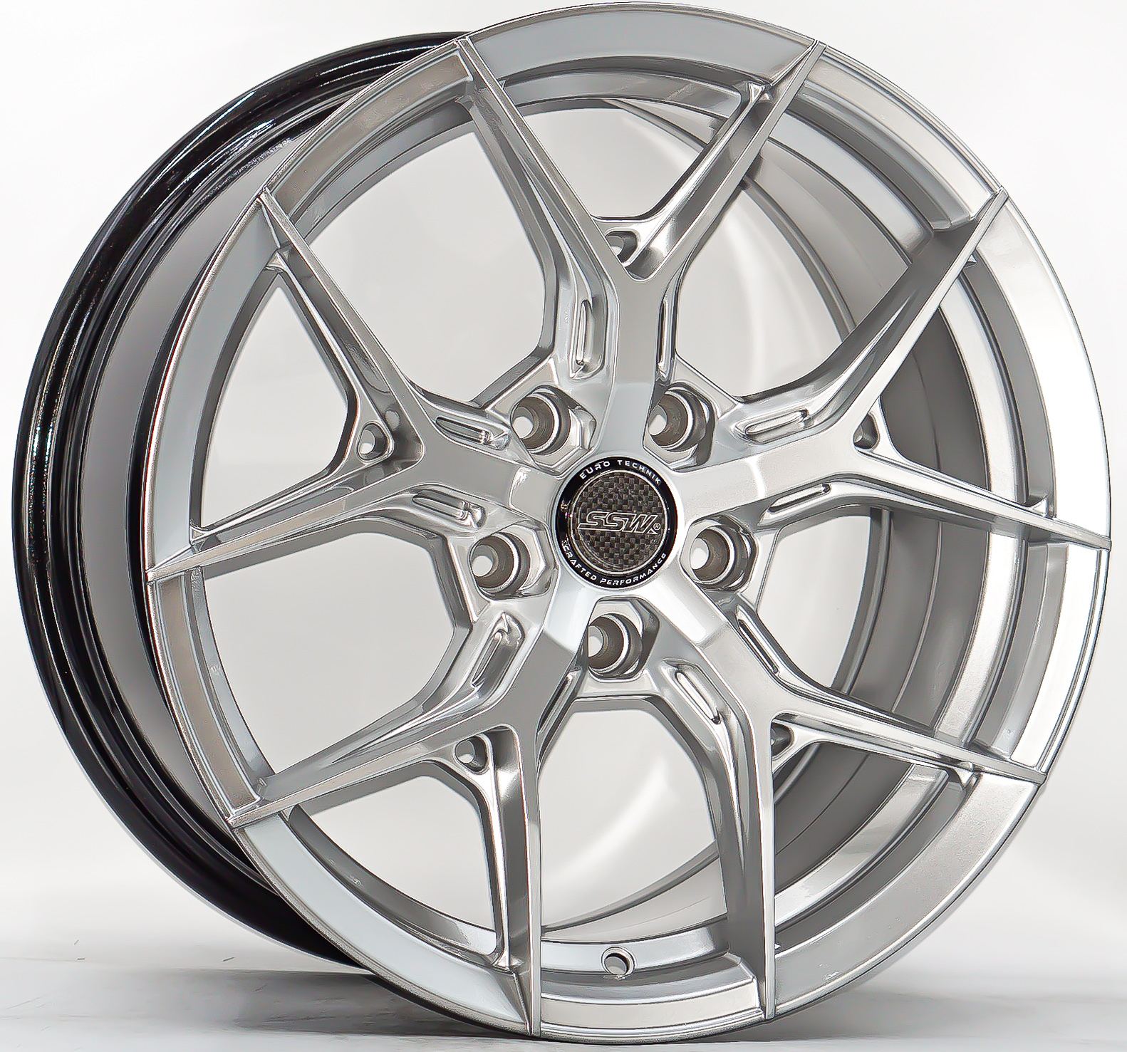 ล้อแม็ก ล้อแม็ก SSW S385 5รู114.3 ET38 ไฮเปอร์ซิลเวอร์ กว้าง8 ขอบ17นิ้ว