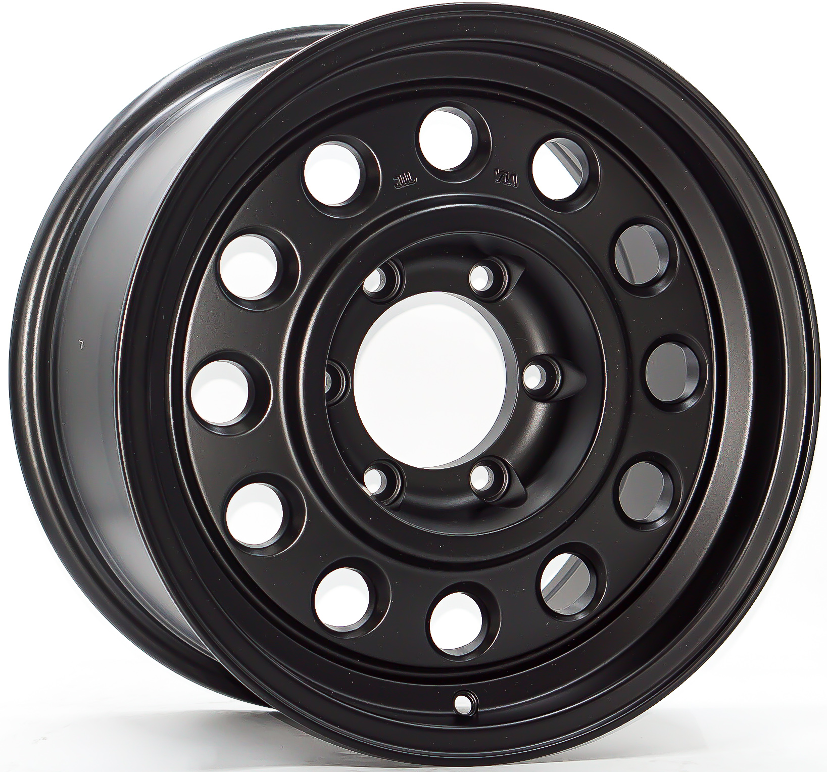 ล้อแม็ก ล้อทรงลุง JAOS 6รู139.7 ET20 สีดำ กว้าง7.5นิ้ว ขอบ15นิ้ว