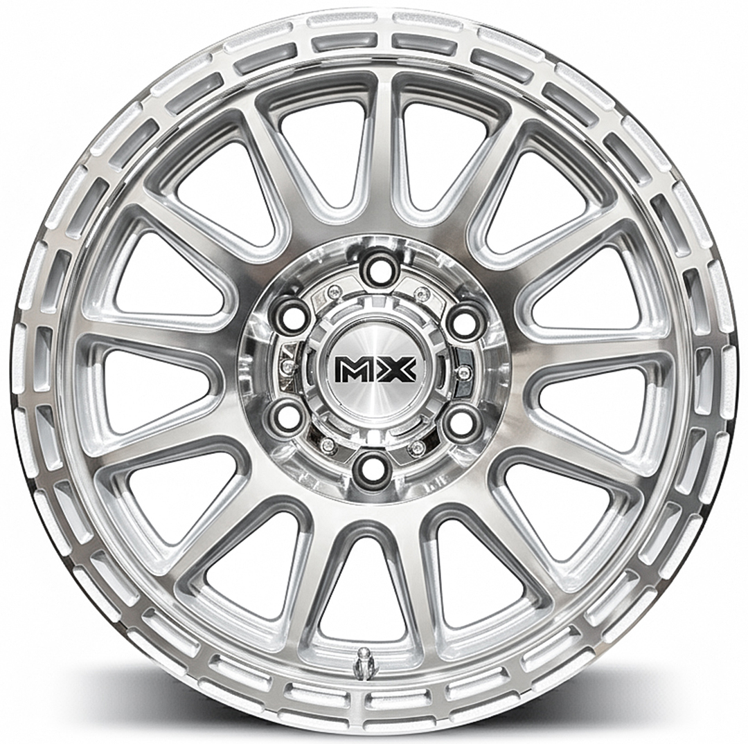 ล้อแม็ก ล้อแม็ก Lenso MX Dinero ขอบ17นิ้ว กว้าง9นิ้ว 6รู139.7 Offset12 สีซิลเวอร์ปัดหน้าเงา