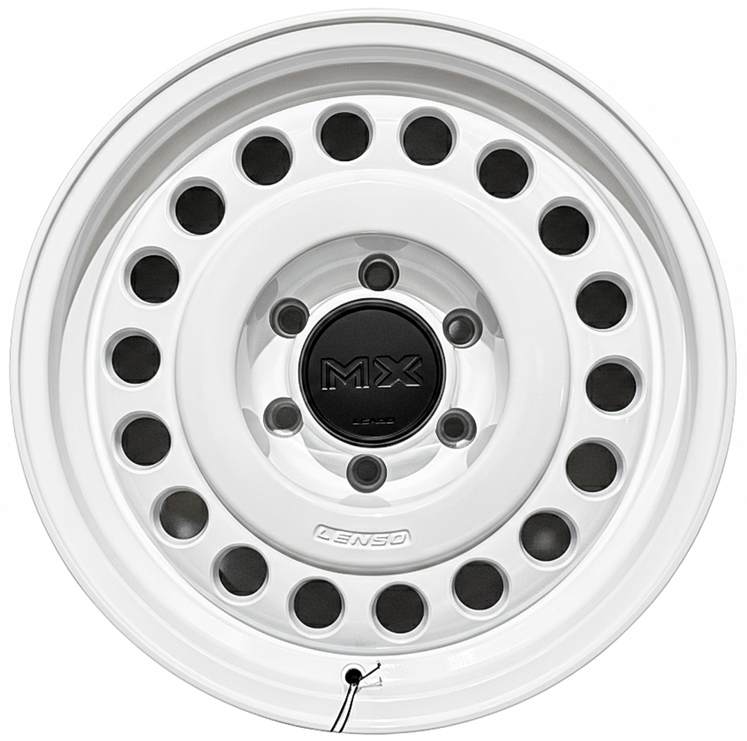 ล้อแม็ก ล้อแม็ก Lenso MX JUNGLE ขอบ17นิ้ว กว้าง8.5นิ้ว 6รู139.7 Offset12 สีขาว