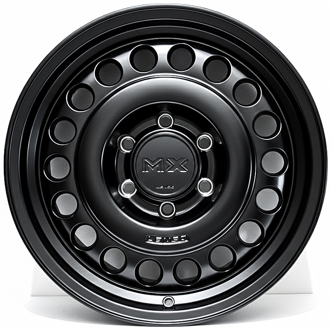 ล้อแม็ก Lenso MX JUNGLE ขอบ18นิ้ว กว้าง9นิ้ว 6รู139.7 Offset20 สีดำด้าน