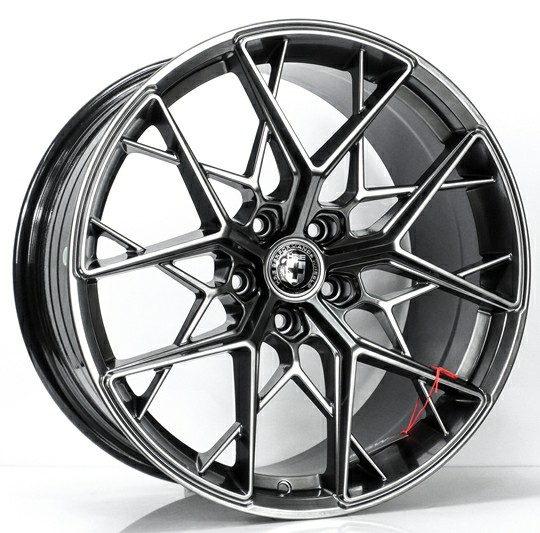 ล้อแม็ก ล้อแม็ก MGW HRE Flowforming ขอบ18นิ้ว กว้าง8นิ้ว 5รู112/114.3 Offset38 สีไฮเปอร์แบล็ค