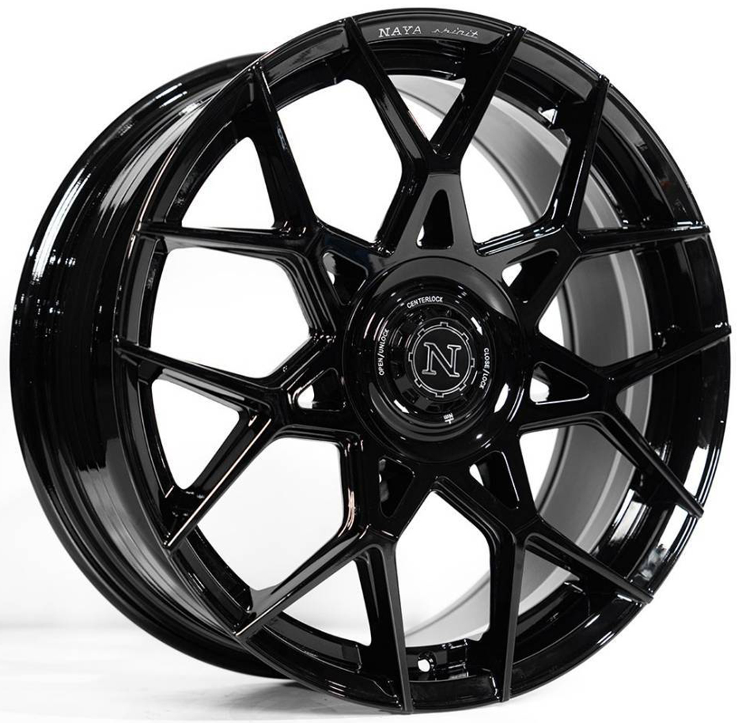 ล้อแม็ก Naya CL-107 ขอบ18นิ้ว กว้าง8.5นิ้ว 5รู100/114.3/112 Offset35 สีดำเงา