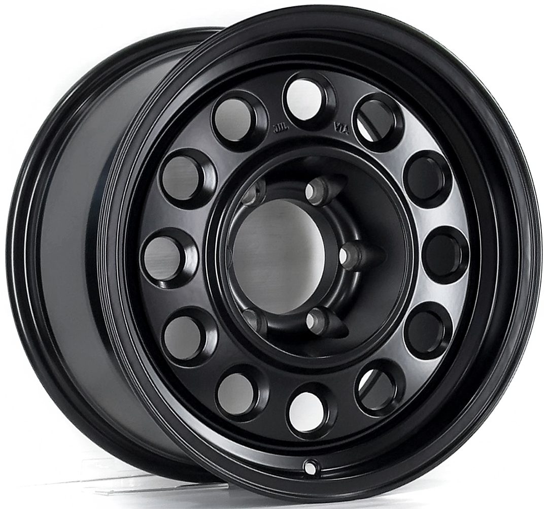 ล้อแม็ก ล้อทรงลุง JAOS ขอบ18นิ้ว กว้าง9นิ้ว 6รู139.7 Offset5 สีดำด้าน