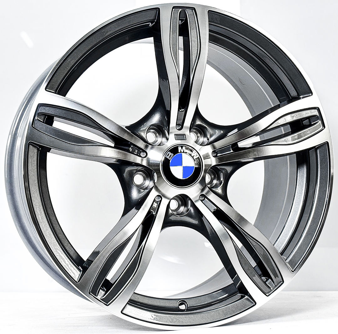 ล้อแม็ก ล้อแม็ก BMW M6 ขอบ19นิ้ว กว้าง F8 R9.5นิ้ว 5รู112 Offset30-35 สีกันเมทาลิกหน้าเงา
