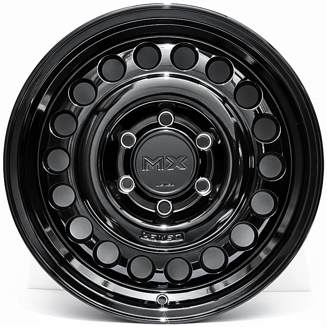 ล้อแม็ก ล้อแม็ก Lenso MX JUNGLE ขอบ18นิ้ว กว้าง9นิ้ว 6รู139.7 Offset20 สีดำเงา