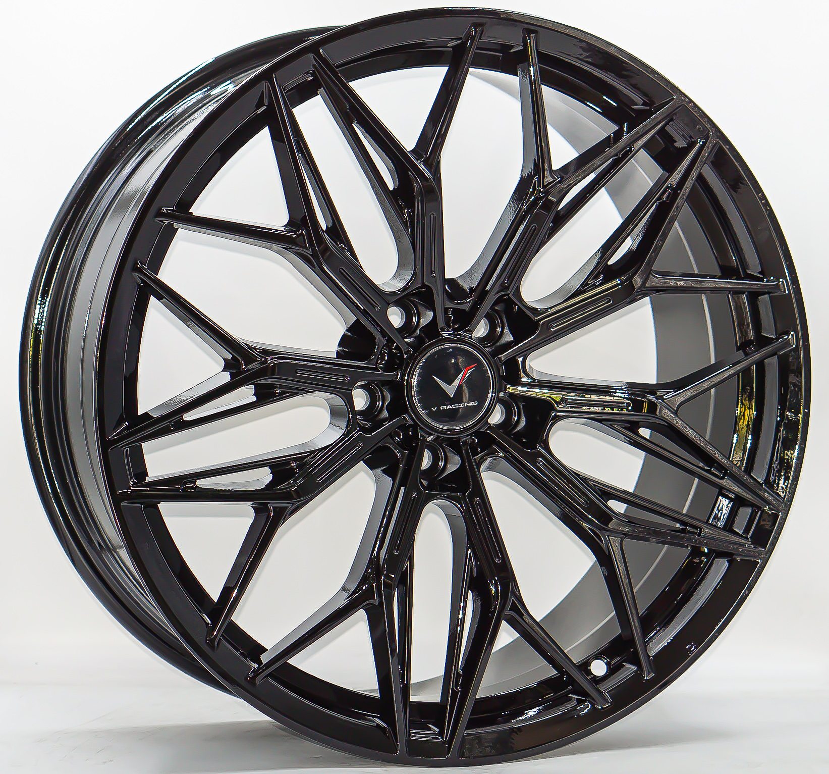 ล้อแม็ก ล้อแม็กใหม่ HR645 ขนาด19นิ้ว กว้าง8.5นิ้ว 5รู108 Offset35 สีดำเงา