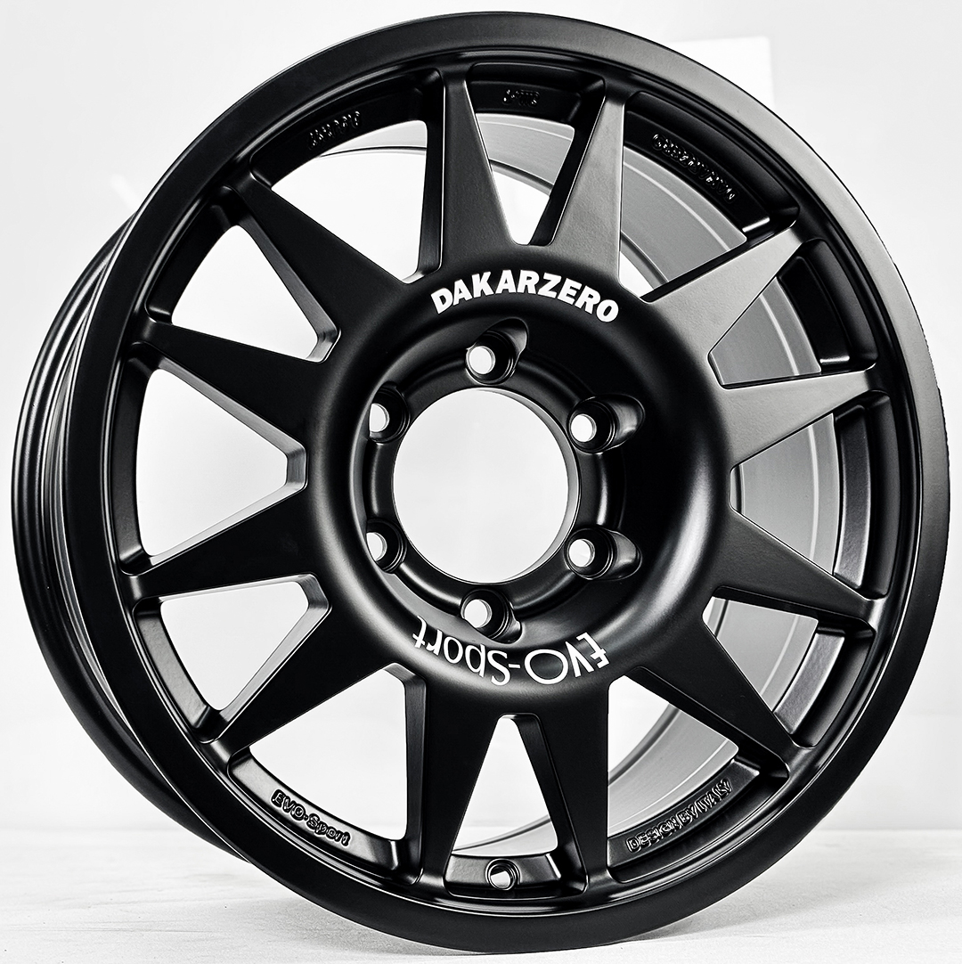 ล้อแม็ก ล้อแม็ก Evo Cross ขอบ17นิ้ว กว้าง8.5นิ้ว 6รู139.7 Offset20 สีดำด้าน