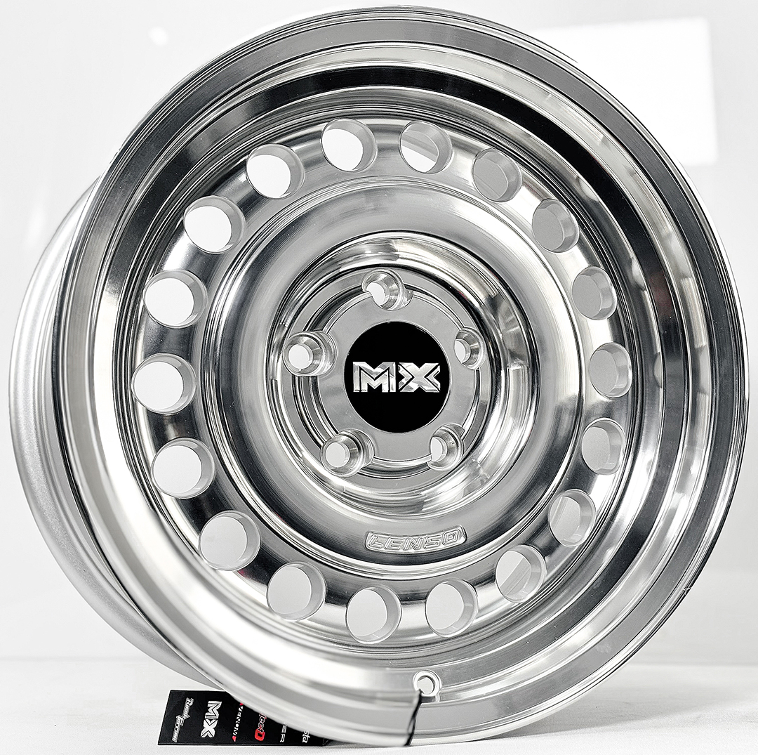 ล้อแม็ก ล้อแม็ก Lenso MX JUNGLE ขอบ16นิ้ว กว้าง8นิ้ว 5รู114.3 Offset20 สีเงิน