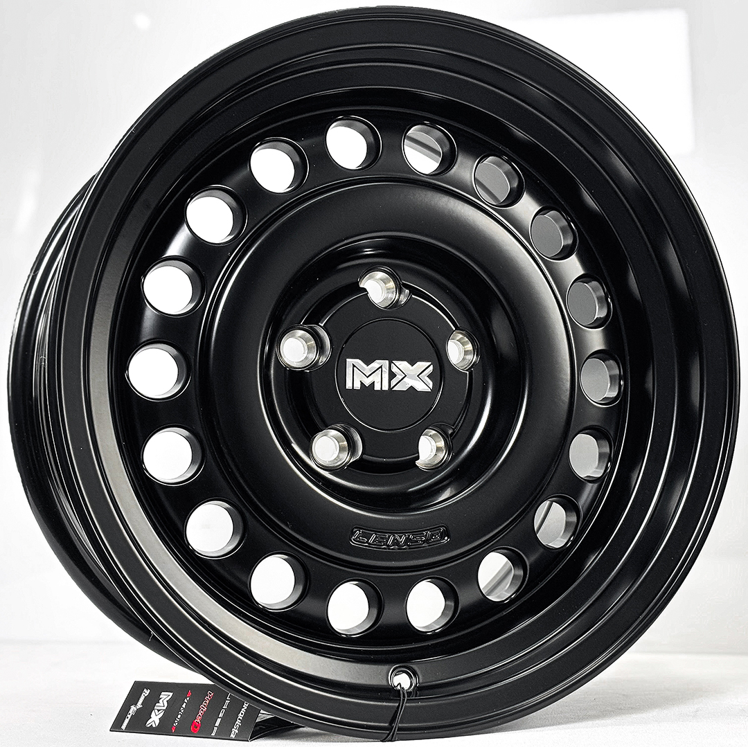 ล้อแม็ก ล้อแม็ก Lenso MX JUNGLE ขอบ16นิ้ว กว้าง8นิ้ว 5รู114.3 Offset20 สีดำด้าน