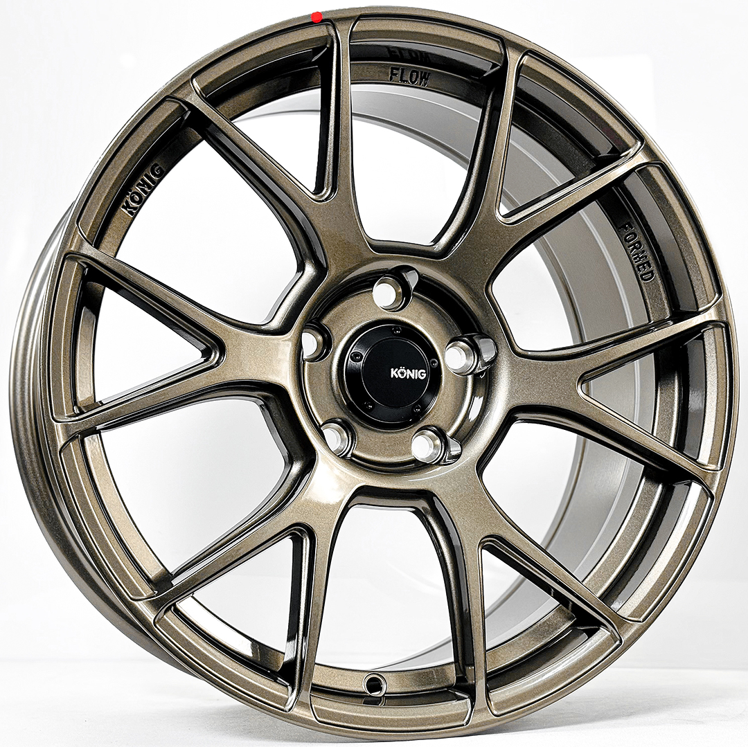 ล้อแม็ก ล้อแม็ก KONIG N636 FlowForming ขอบ18นิ้ว กว้าง8.5นิ้ว 5รู120 Offset35 สีทอง