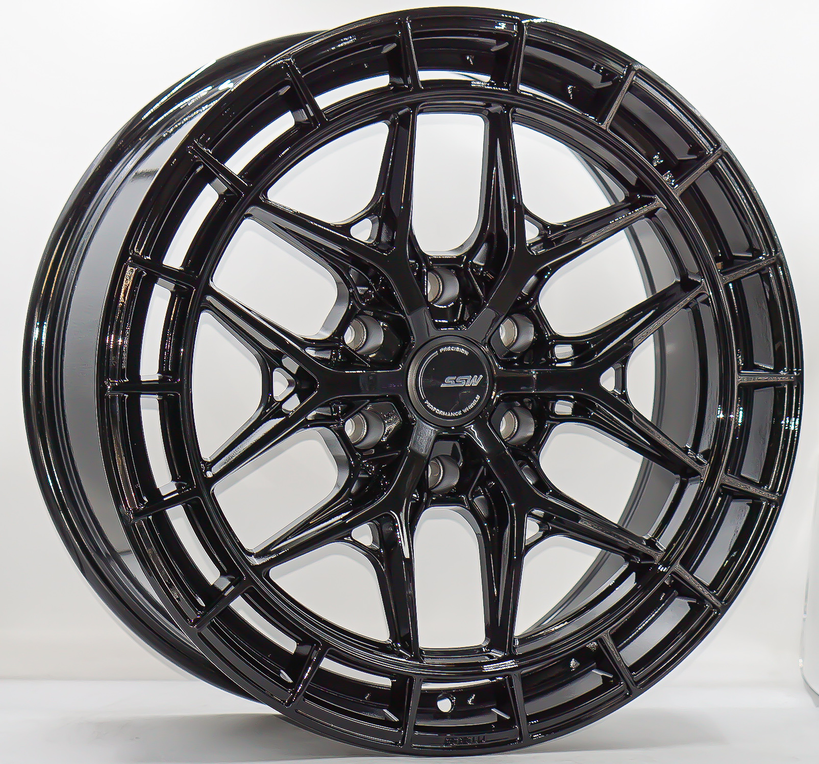 ล้อแม็ก ล้อแม็กใหม่ SSW S432 ขอบ20นิ้ว กว้าง8.5นิ้ว 6รู139.7 Offset20 สีดำเงา