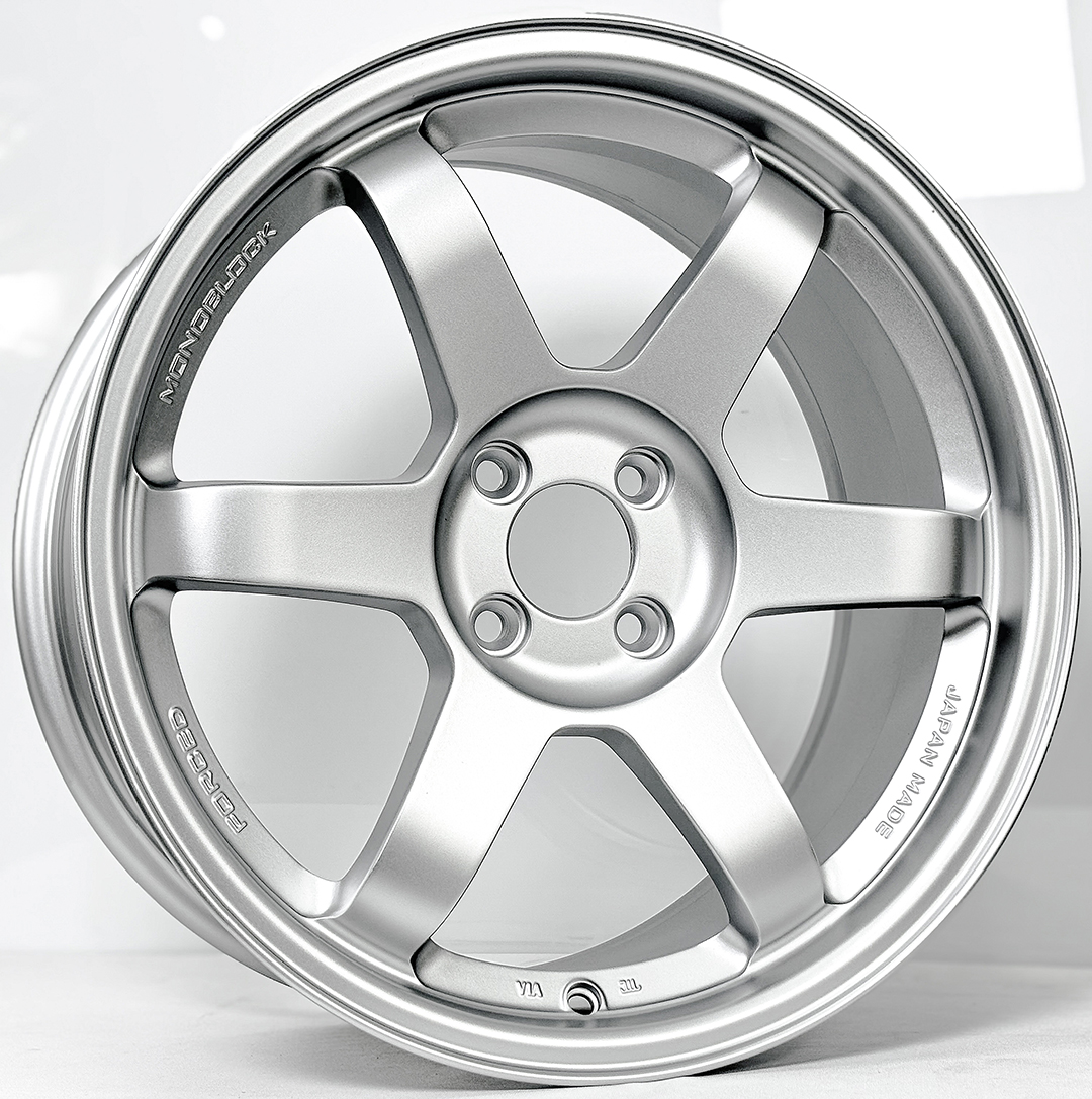 ล้อแม็ก ล้อแม็ก SSW TE37 S205 ขอบ17นิ้ว กว้าง8นิ้ว 4รู100 Offset35 สีซิลเวอร์