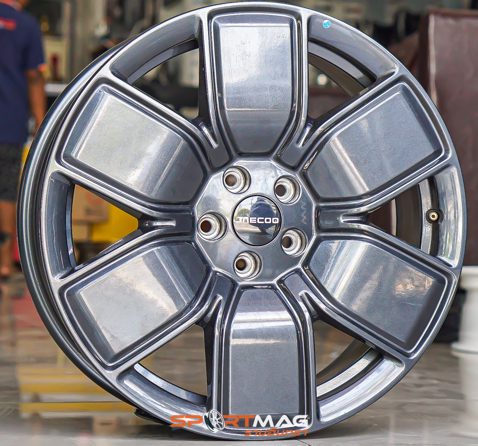 ล้อแม็ก ล้อป้ายแดง Jaecoo 6T ขนาด19นิ้ว กว้าง7นิ้ว 5รู108 Offset47 (รามอินทรา)