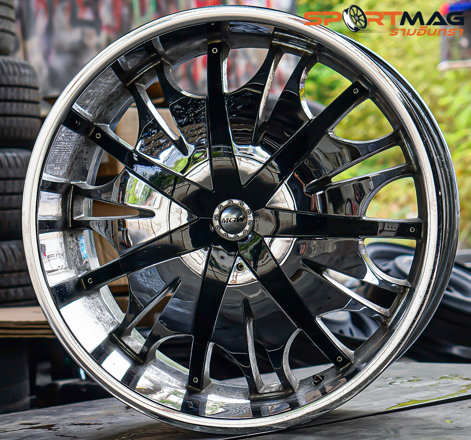 ล้อแม็ก ล้อมือสอง MGW VERDE ขอบ22นิ้ว 6รู139.7 (รามอินทรา)