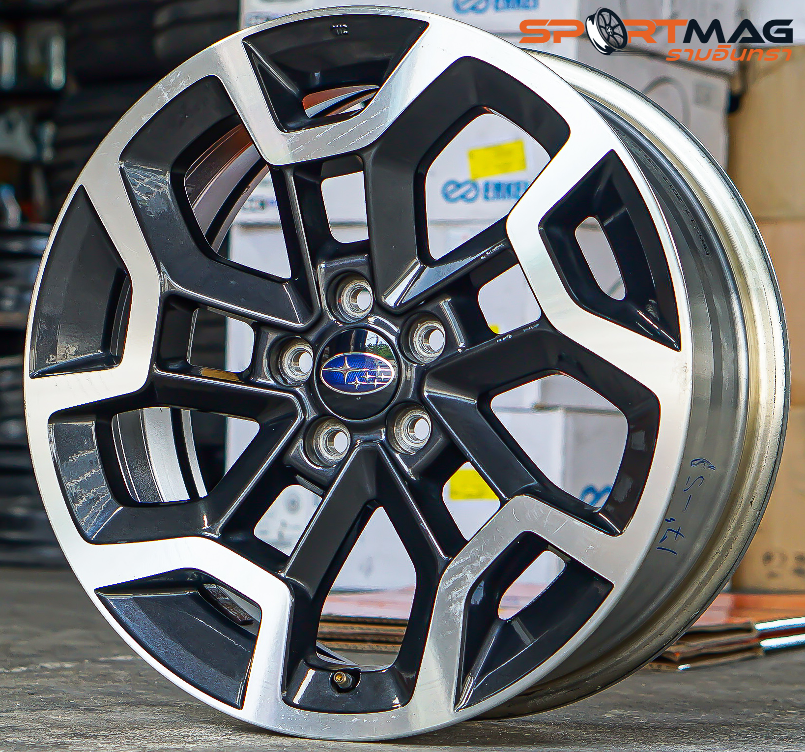 ล้อแม็ก ล้อมือสองแท้ Subaru XV ขอบ17นิ้ว กว้าง7นิ้ว 5รู100 (รามอินทรา)