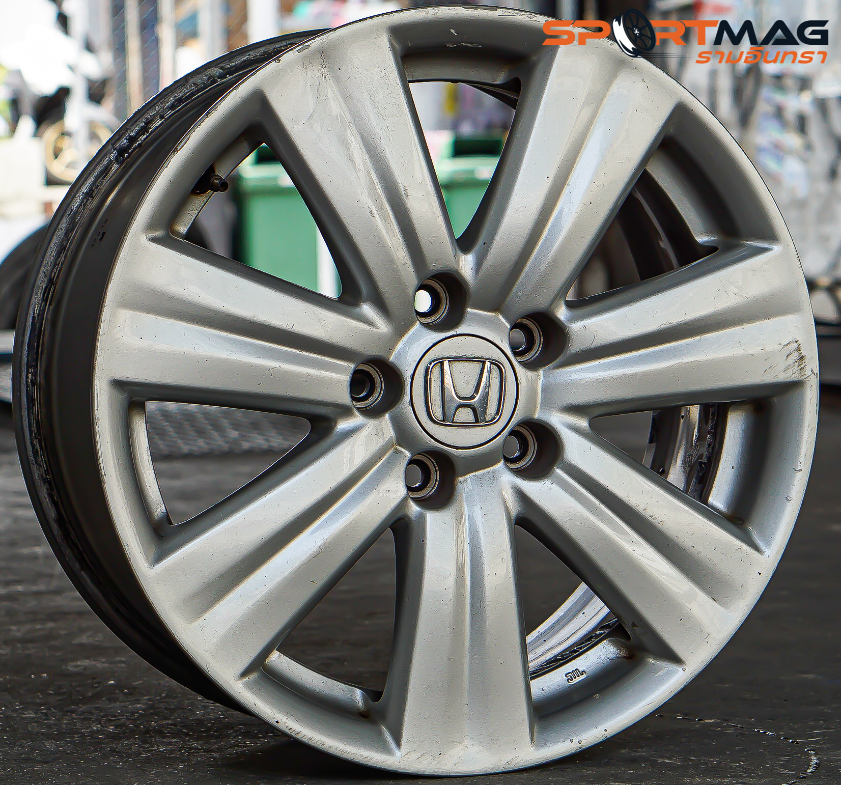 ล้อแม็ก ล้อมือสอง Honda Accord ขอบ17นิ้ว กว้าง7.5นิ้ว 5รู114.3 Offset55 (รามอินทรา)
