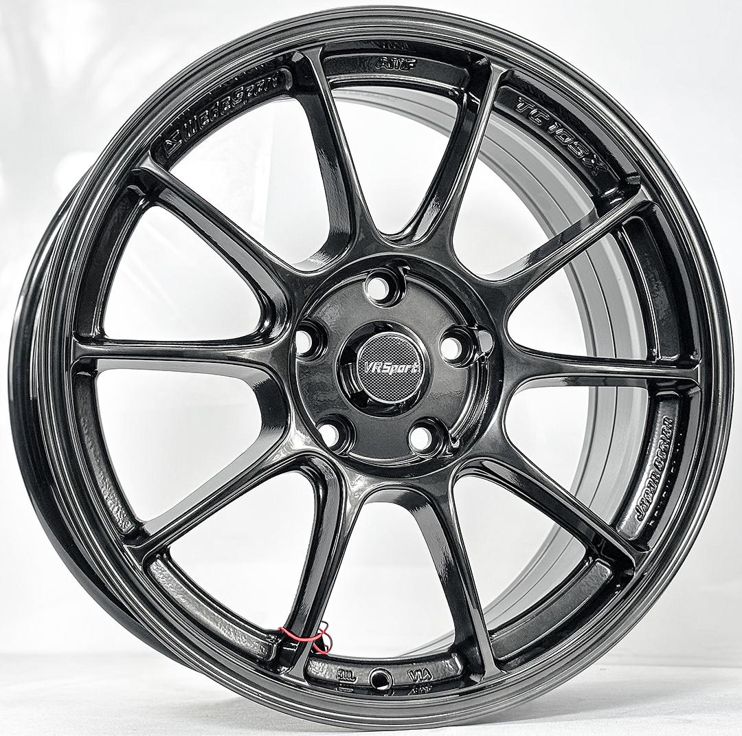 ล้อแม็ก ล้อแม็ก MGW TC105X FlowForming ขอบ17นิ้ว กว้าง8นิ้ว 5รู114.3/112 Offset35 สีไฮเปอร์แบล็ค