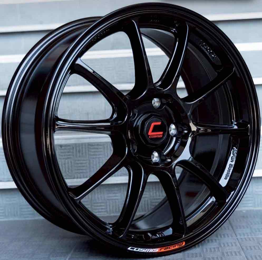 ล้อแม็ก ล้อแม็ก Cosmis TC105X 5รู114 ET35 สีดำ กว้าง6.5 ขอบ15นิ้ว 