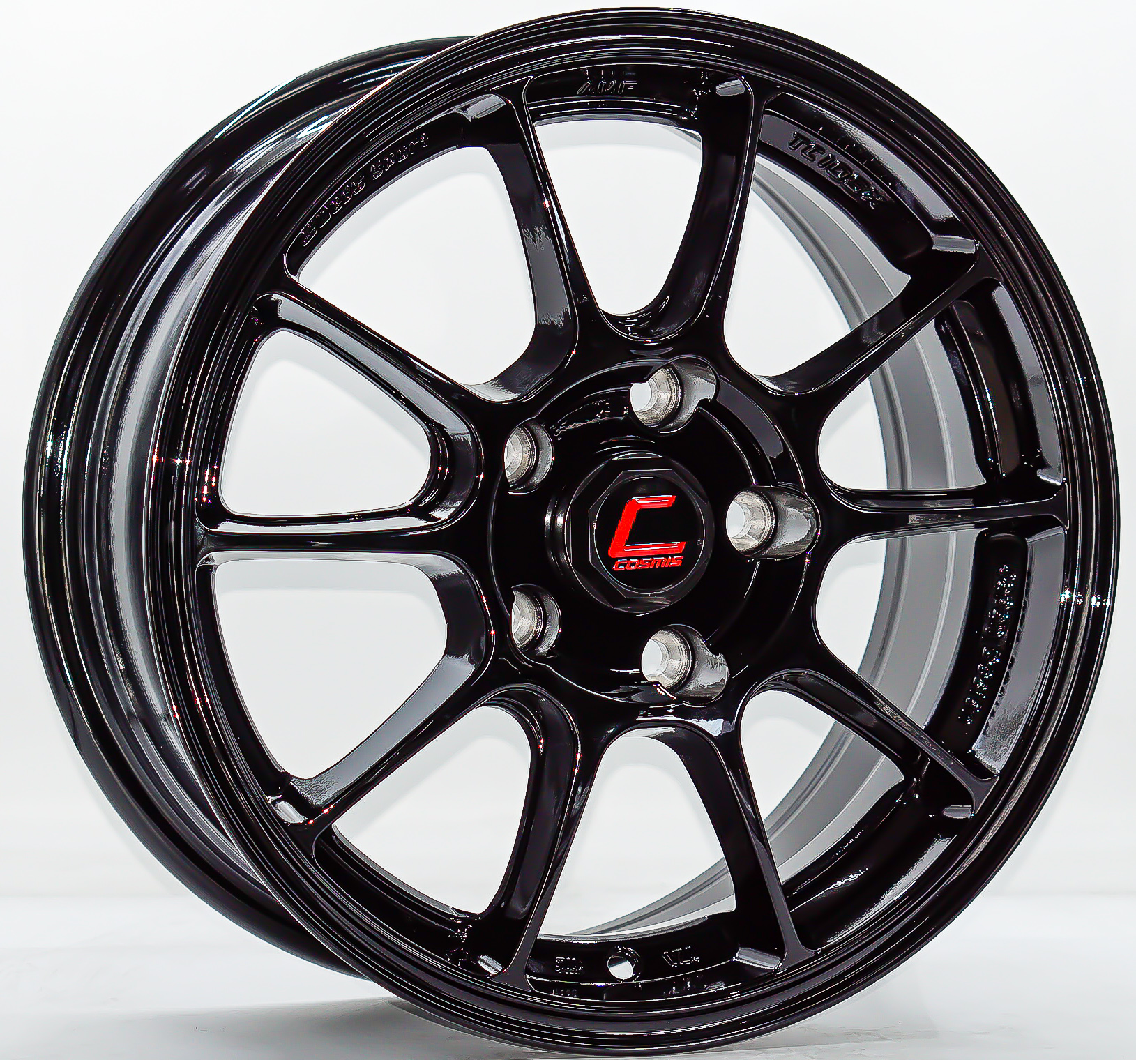 ล้อแม็ก Cosmis TC105X 5รู114 ET35 สีดำ กว้าง6.5 ขอบ15นิ้ว 
