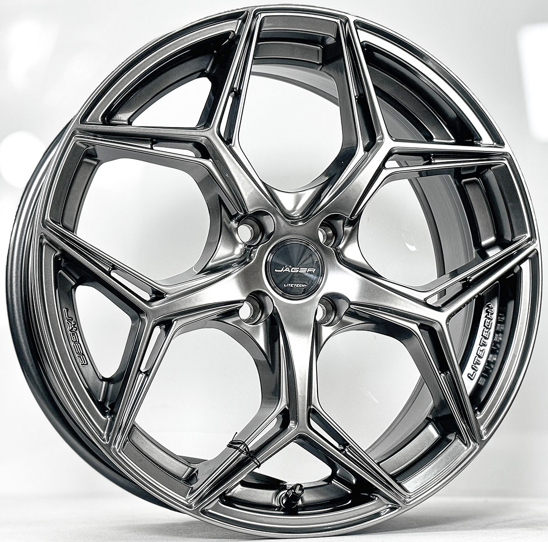 ล้อแม็ก ล้อแม็ก Lenso Jager Blaze Litetech Flowforming ขอบ17นิ้ว กว้าง7นิ้ว 4รู100 Offset35 สีไฮเปอร์แบล็ค