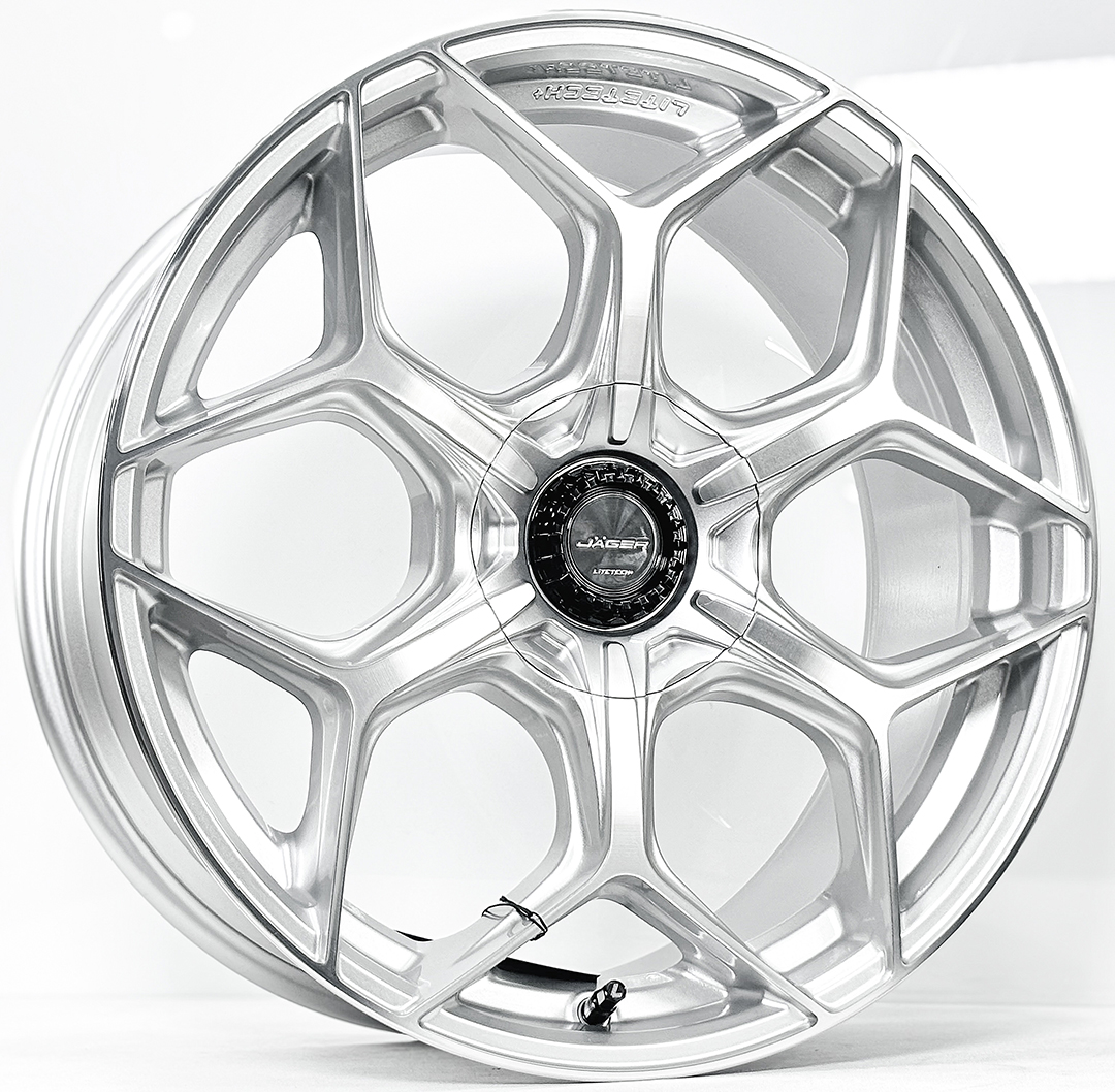 ล้อแม็ก ล้อแม็ก Lenso Vamos6 FlowForming LITETECH+ ขอบ19นิ้ว กว้าง8.5นิ้ว 5รู120/108 Offset40 สีซิลเวอร์หน้าเงา