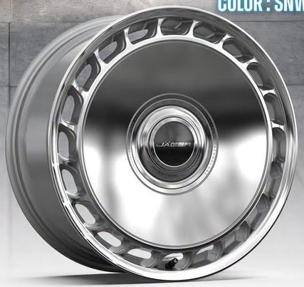 ล้อแม็ก ล้อแม็ก Lenso Jager Vortex Litetech+ Flowforming ขอบ18นิ้ว กว้าง8.5นิ้ว 5รู114.3/108 Offset38 สีซิลเวอร์เงา 