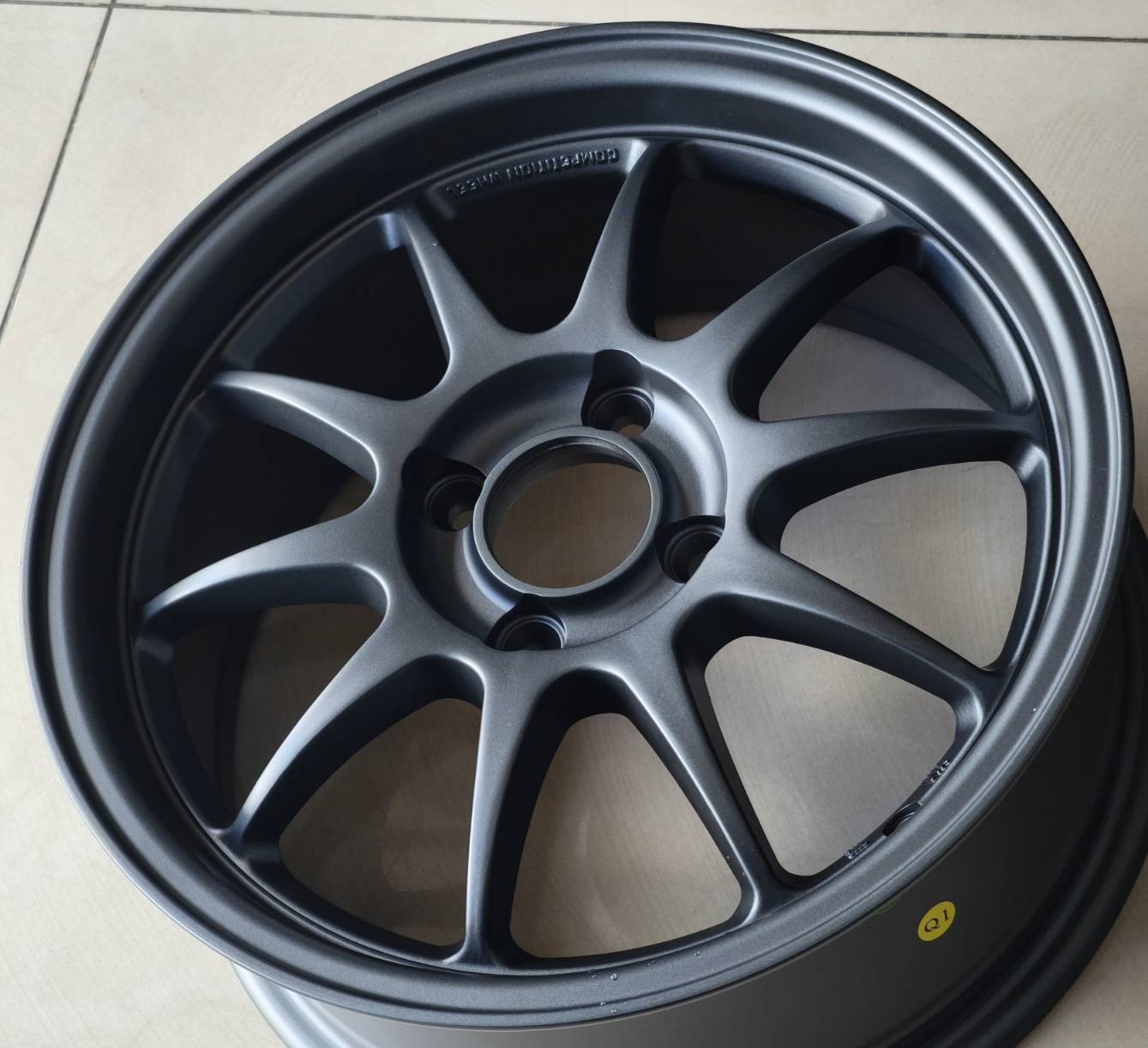 ล้อแม็ก ล้อแม็ก Apex KT007 Tarmac 4รู100 ET40 กันด้าน กว้าง6.5 ขอบ15นิ้ว