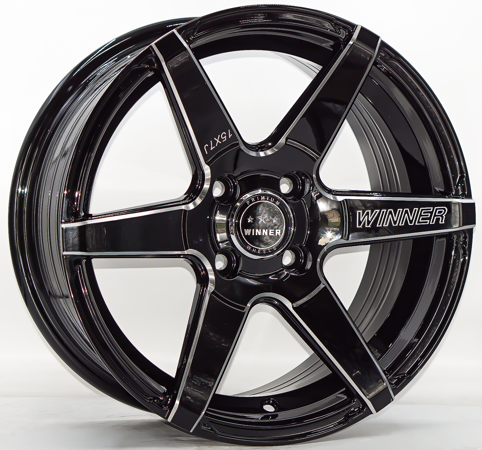 ล้อแม็ก ล้อแม็กใหม่ฮิต S1 4รู100 ET30 ดำเลเซอร์ก้าน 7-15นิ้ว