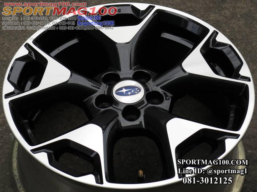 ล้อแม็กติดรถ SUBARU XV 5รู100 ดำหน้าเงา 7-17นิ้ว(ลาดพร้าว) ล้อแม็กติดรถ SUBARU XV 5รู100 ดำหน้าเงา 7-17นิ้ว(ลาดพร้าว)