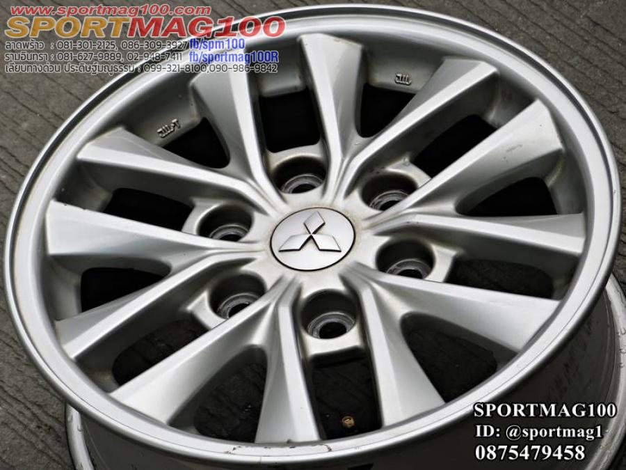 ล้อแม็กซ์มือสองห้าง Mitsubishi Triton 6รู139 บรอนซ์ 7-16นิ้ว ล้อแม็กซ์มือสองห้าง Mitsubishi Triton 6รู139 บรอนซ์ 7-16นิ้ว