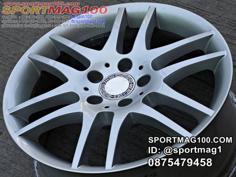 ล้อแม็กมือสองแท้ Benz SLK 5รู112 F7.5 R8.5-18นิ้ว(ลาดพร้าว) ล้อแม็ก ล้อแม็กมือสองแท้ Benz SLK 5รู112 F7.5 R8.5-18นิ้ว(ลาดพร้าว)