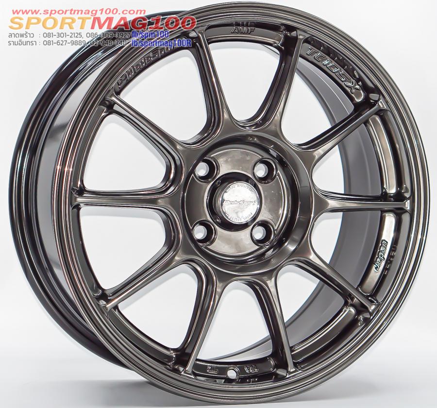 ล้อแม็ก FlowForming TC105X ขอบ15นิ้ว 4รู100 ET35 ไฮเปอร์แบล็ค กว้าง 7นิ้ว ล้อแม็ก FlowForming TC105X ขอบ15นิ้ว 4รู100 ET35 ไฮเปอร์แบล็ค กว้าง 7นิ้ว