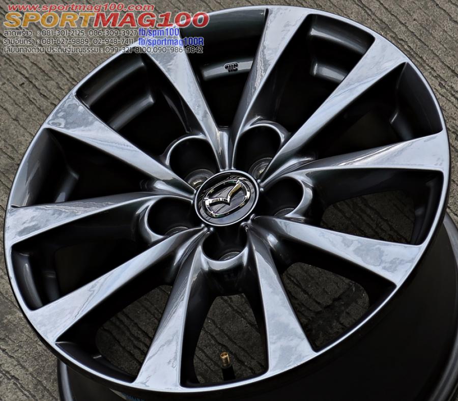 ล้อแม็กมือสอง Mazda CX30 5รู114 กันเมทาลิกหน้าเงา 6.5-16นิ้ว(รามอินทรา-ลาดพร้าว) ล้อแม็กมือสอง Mazda CX30 5รู114 กันเมทาลิกหน้าเงา 6.5-16นิ้ว(รามอินทรา-ลาดพร้าว)