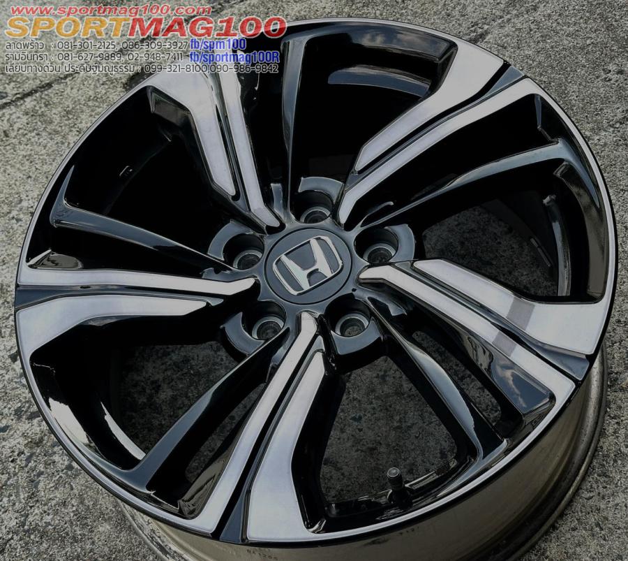 ล้อมือสอง Honda Civic FK 5รู114 ดำแลคดำ 7-17นิ้ว(ลาดพร้าว-รามอินทรา)