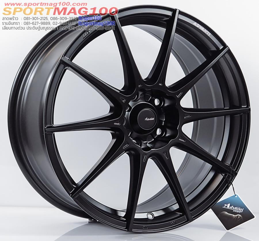 ล้อแม็กใหม่เบา Advanti FlowForming N719 5รู114 ET35 ดำด้าน 8-18นิ้ว ล้อแม็ก ล้อแม็กใหม่เบา Advanti FlowForming N719 5รู114 ET35 ดำด้าน 8-18นิ้ว