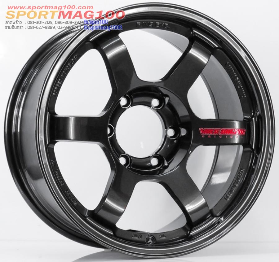ล้อแม็ก AOW10 TE37 Sonic FlowForming 6รู139 สีไดมอนด์แบล็ค เลเซอร์สีแดง Offset0 กว้าง 9นิ้ว ขอบ 18นิ้ว ล้อแม็ก AOW10 TE37 Sonic FlowForming 6รู139 สีไดมอนด์แบล็ค เลเซอร์สีแดง Offset0 กว้าง 9นิ้ว ขอบ 18นิ้ว