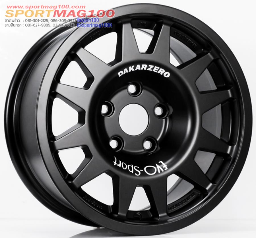 ล้อแม็ก Evo Cross ขอบ 15 กว้าง 7.5นิ้ว 5รู114 Offset15 สีดำด้าน ล้อแม็ก Evo Cross ขอบ 15 กว้าง 7.5นิ้ว 5รู114 Offset15 สีดำด้าน