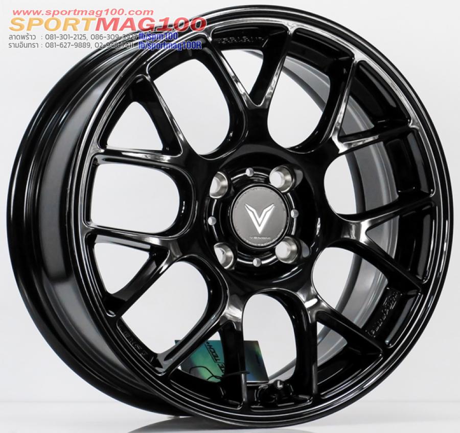 ล้อแม็ก Lenso Eurospeed Litetech+ FlowForming ขอบ 15 กว้าง 6.5นิ้ว 4รู100 Offset38 สีดำเงา ล้อแม็ก Lenso Eurospeed Litetech+ FlowForming ขอบ 15 กว้าง 6.5นิ้ว 4รู100 Offset38 สีดำเงา