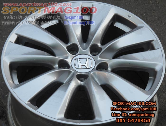 แม็กซ์ติดรถ Honda New Accord 5รู114 ไฮเปอร์ 17นิ้ว ล้อแม็ก แม็กซ์ติดรถ Honda New Accord 5รู114 ไฮเปอร์ 17นิ้ว