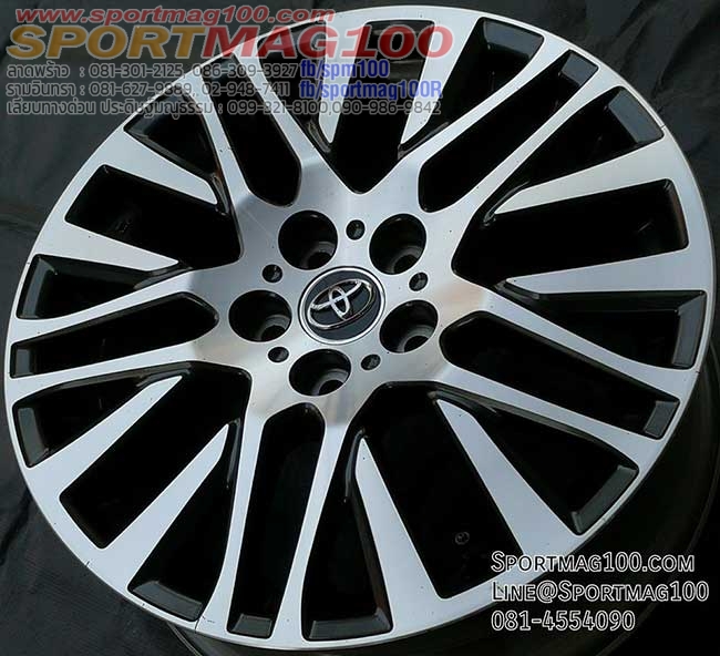 ล้อแม็กมือสอง Toyota Alphard 5รู114 เทาหน้าเงา 7.5-18นิ้ว(รามอินทรา) ล้อแม็ก ล้อแม็กมือสอง Toyota Alphard 5รู114 เทาหน้าเงา 7.5-18นิ้ว(รามอินทรา)