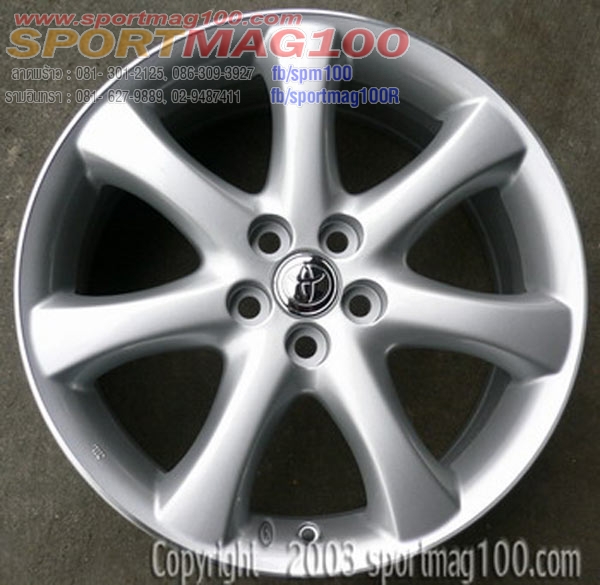 แม็กซ์มือสอง Toyota Wish 5รู100 ซิลเวอร์ 7-17นิ้ว(เลียบด่วน-ลาดพร้าว) ล้อแม็ก แม็กซ์มือสอง Toyota Wish 5รู100 ซิลเวอร์ 7-17นิ้ว(เลียบด่วน-ลาดพร้าว)
