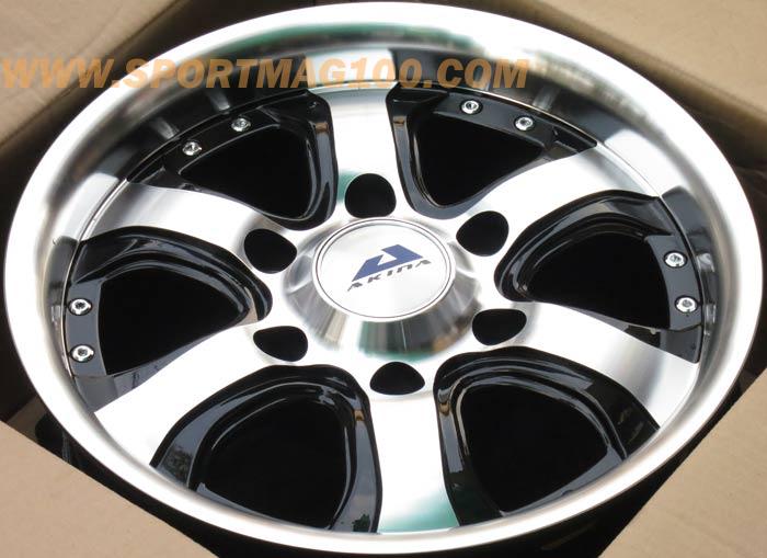 ล้อแม็ก ล้อแม็ก SSW 099 6รู139 ET25 ดำหน้าเงา 7.5-15นิ้ว