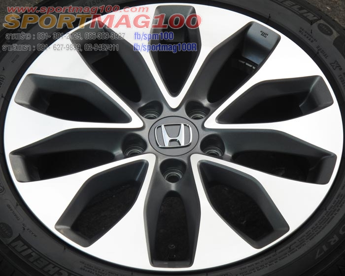 แม็กซ์ป้ายแดง Honda Accord 2013 17นิ้ว(ลาดพร้าว-เลียบด่วน) ล้อแม็ก แม็กซ์ป้ายแดง Honda Accord 2013 17นิ้ว(ลาดพร้าว-เลียบด่วน)