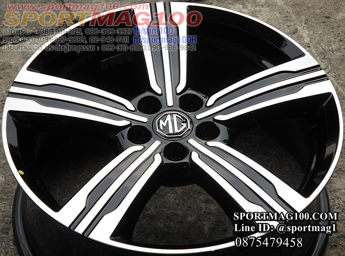 ล้อแม็กป้ายแดง MG ZS รุ่นTop 5รู100 ดำหน้าเงา 7-17นิ้ว(ลาดพร้าว-รามอินทรา) ล้อแม็ก ล้อแม็กป้ายแดง MG ZS รุ่นTop 5รู100 ดำหน้าเงา 7-17นิ้ว(ลาดพร้าว-รามอินทรา)