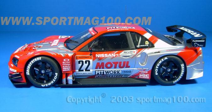 Nissan Skyline R34 JGTC # 22 ล้อแม็ก Nissan Skyline R34 JGTC # 22