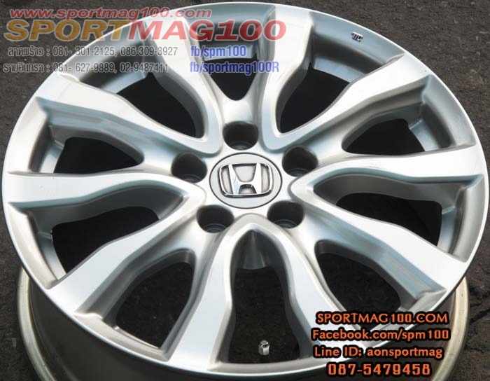 แม็กซ์ป้ายแดง Honda Sport5-2 17นิ้ว(รามอินทรา) ล้อแม็ก แม็กซ์ป้ายแดง Honda Sport5-2 17นิ้ว(รามอินทรา)